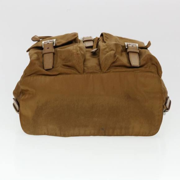 PRADA Backpack Nylon Bronze Auth 38309 - Picture 5 of 10